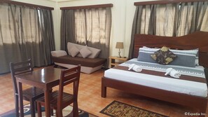 Family Suite, 1 Bedroom, Accessible, Garden View | Desk, soundproofing, free WiFi, bed sheets - Ponce De Leon Garden Resort Powered by ASTON (Puerto Princesa)