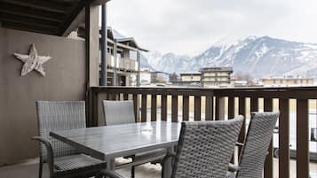 全景公寓, 2 間臥室 (Incl. 163 EUR cleaning fee) | 露台/庭院