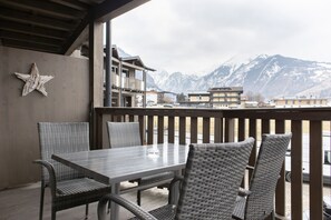Panoramic Apartment, 2 Bedrooms (Incl. 163 EUR cleaning fee) | Terrace/patio - Apartment Adler Resort by Alpin Rentals - incl Summercard (Kaprun)