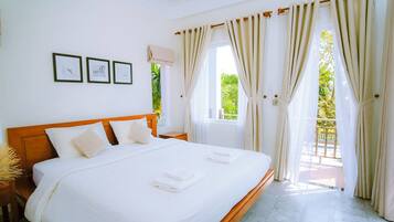 Quarto casal superior | 1 quarto, individualmente decorados, individualmente mobiliados