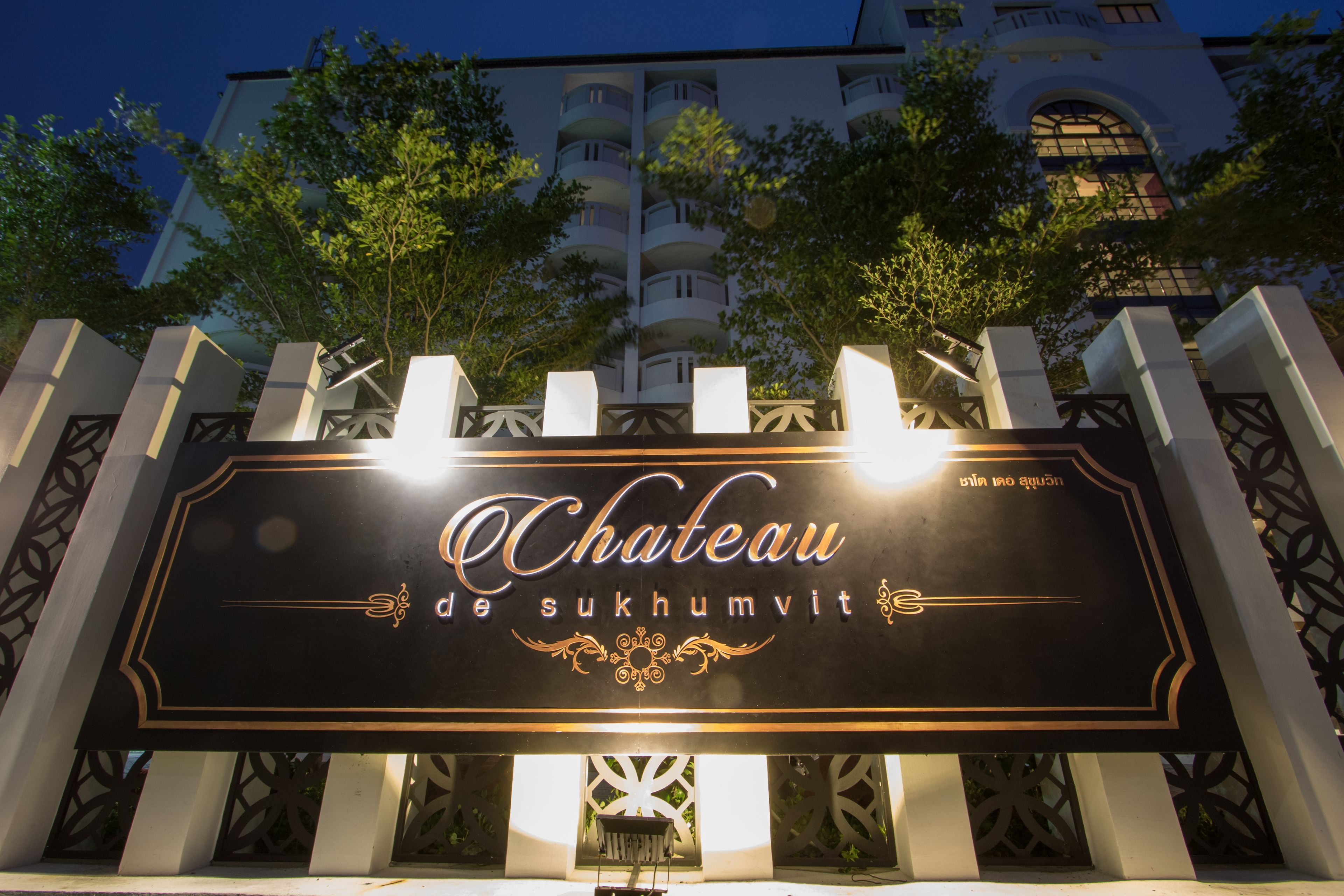 front of property – evening/night