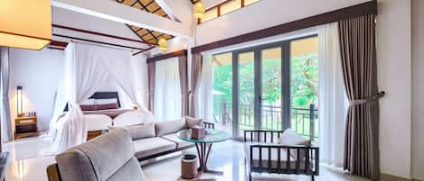 Villa Suite Garden View - Onsen, Sauna, Steam Sauna Inclusive | 1 phòng ngủ, nệm Select Comfort, minibar, két bảo mật tại phòng 