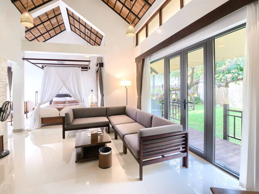 Villa Executive Garden View - Onsen, Sauna, Steam Sauna Inclusive | 1 phòng ngủ, nệm Select Comfort, minibar, két bảo mật tại phòng