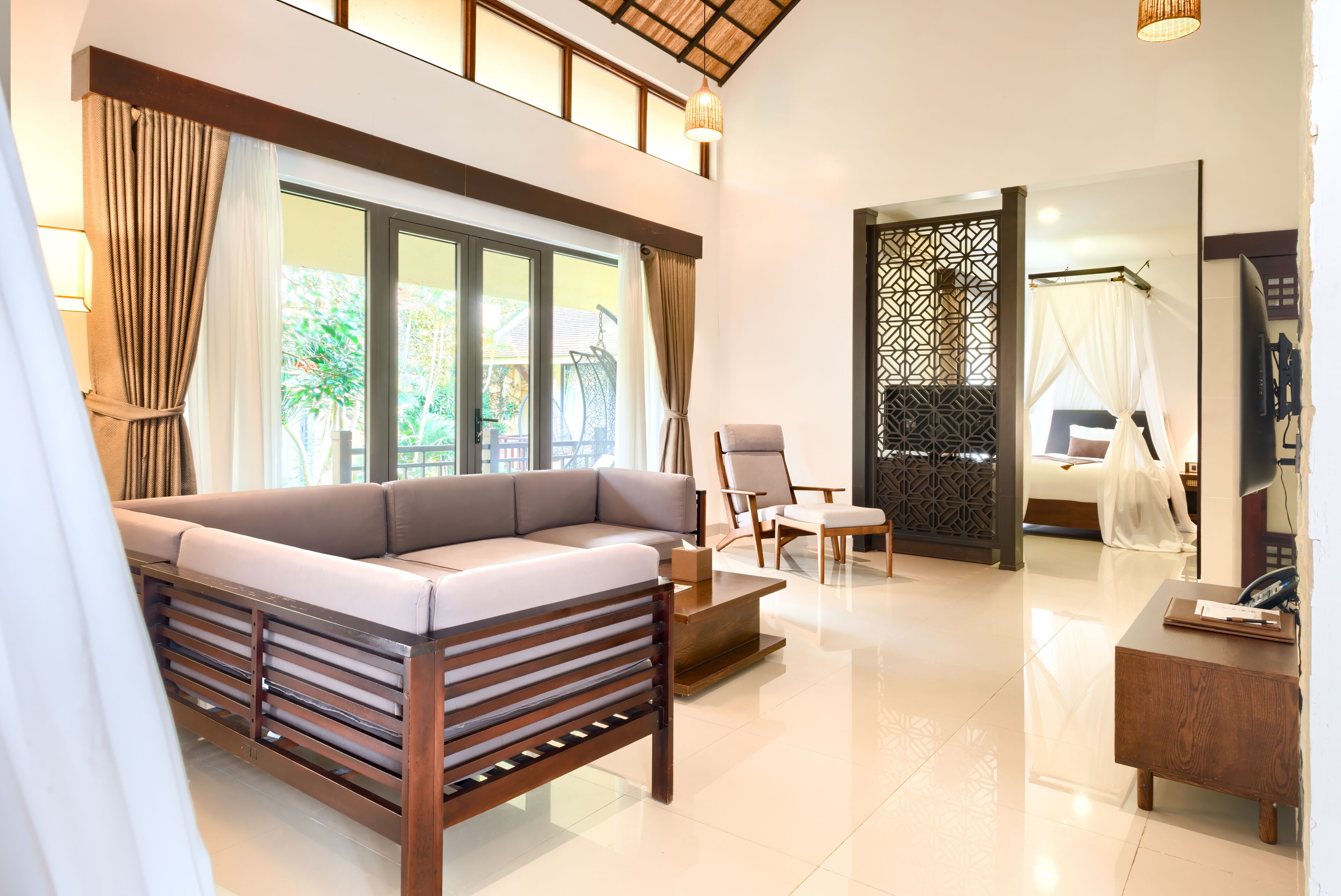 Villa Executive Garden View - Foot massage, Onsen Included | 1 bedroom, Select Comfort beds, minibar, in-room safe