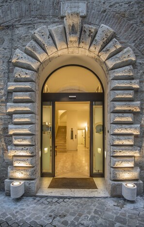 Entrada de la propiedad