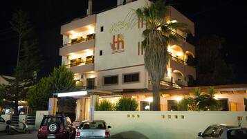 Front of property - evening/night