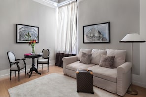 Superior Suite, 1 Bedroom | Living area | Flat-screen TV