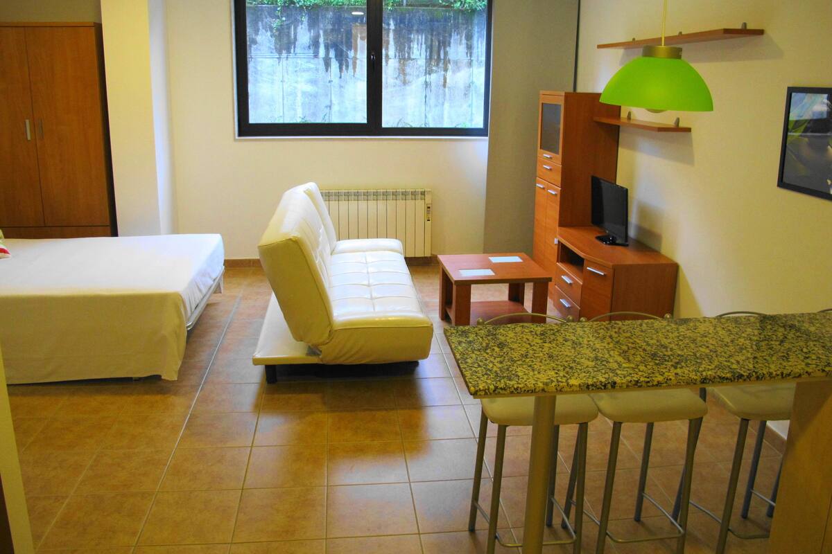 studio | iron/ironing board, free wifi, bed sheets