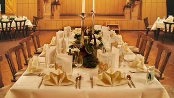 Mariage en salle