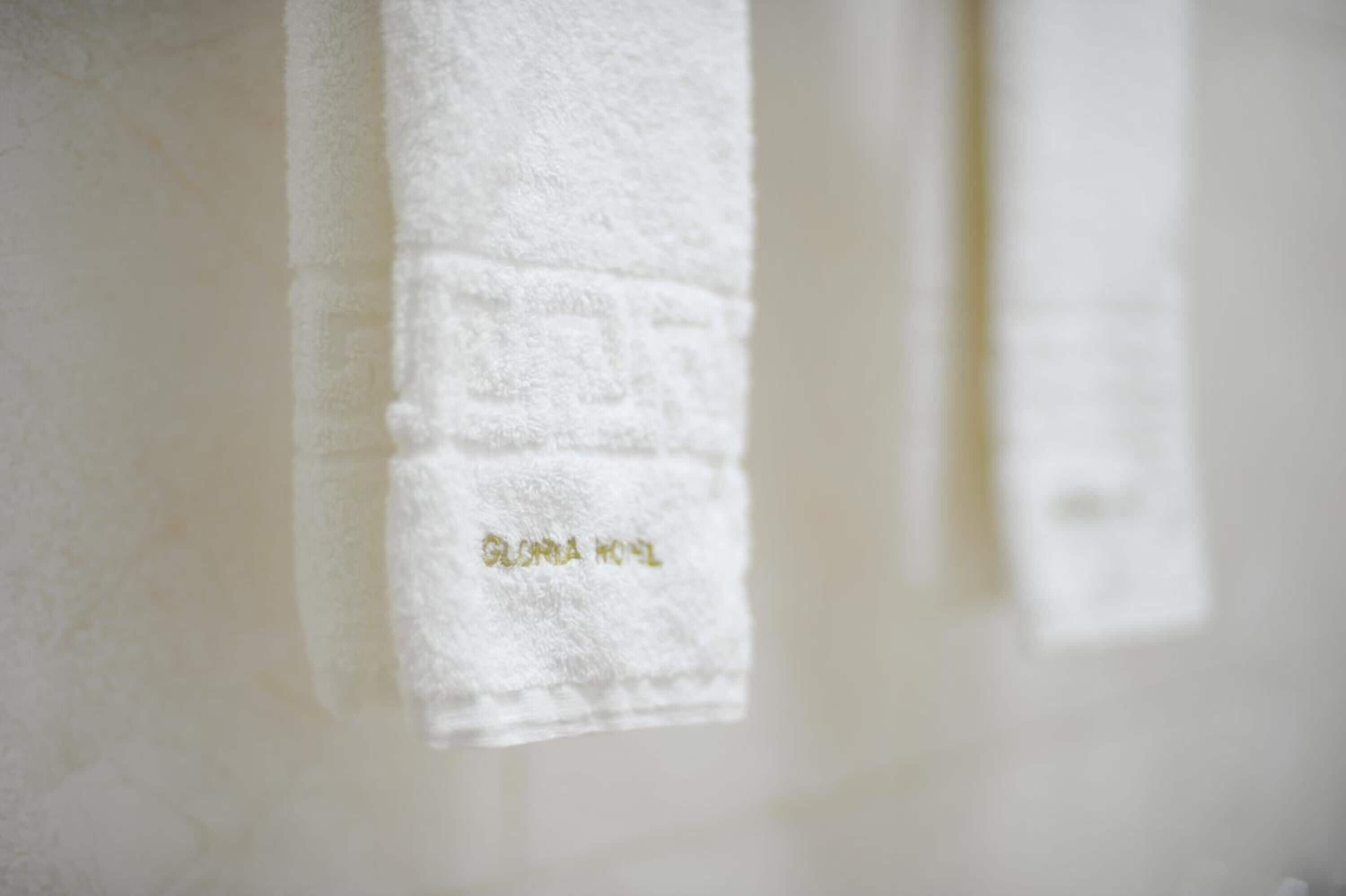 free toiletries, hair dryer, slippers, towels