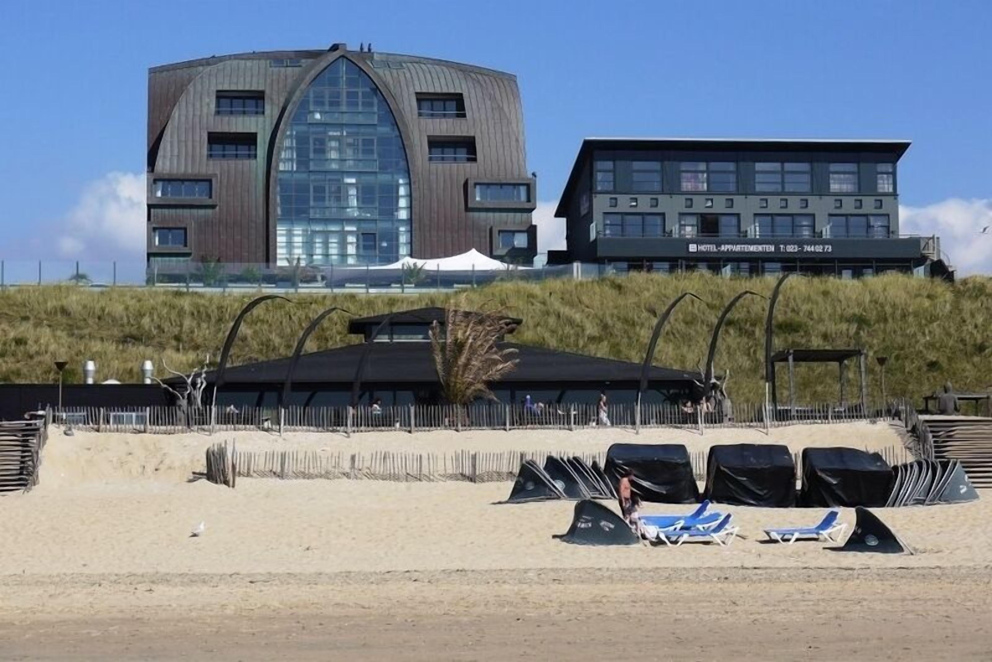 Voorkant van accommodatie