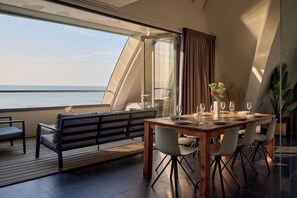 Penthouse The Ocean | Terrace/patio - Poort Beach Boutique Apartments (Overveen)
