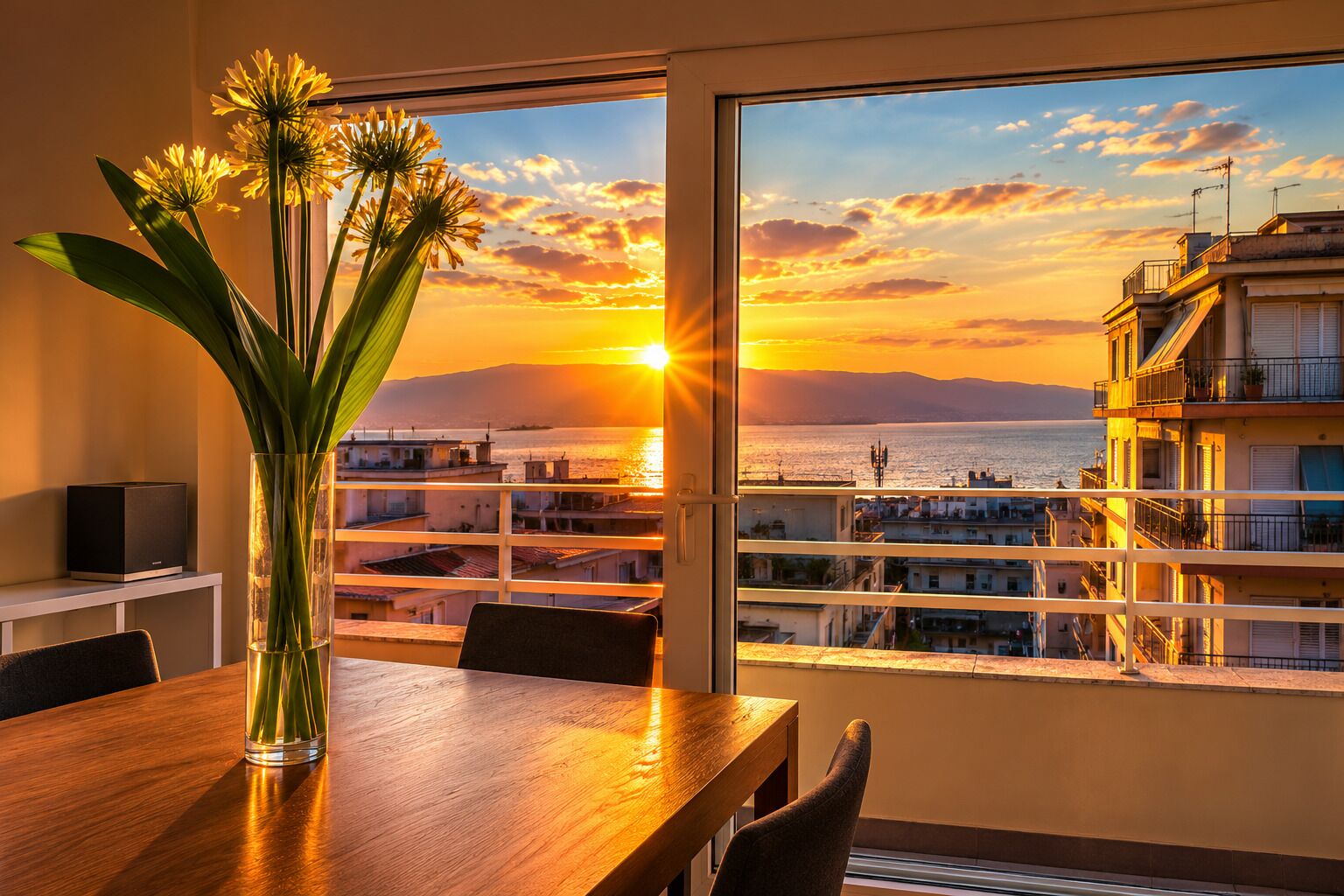 Panoramic Penthouse, 2 Bedrooms, 2 Bathrooms, Tower | Premium bedding, down comforters, pillowtop beds, minibar