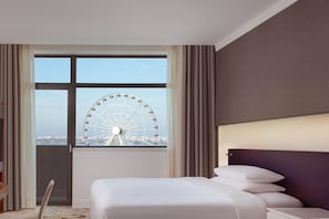 Room, 2 Double Beds, Balcony, Sea View
