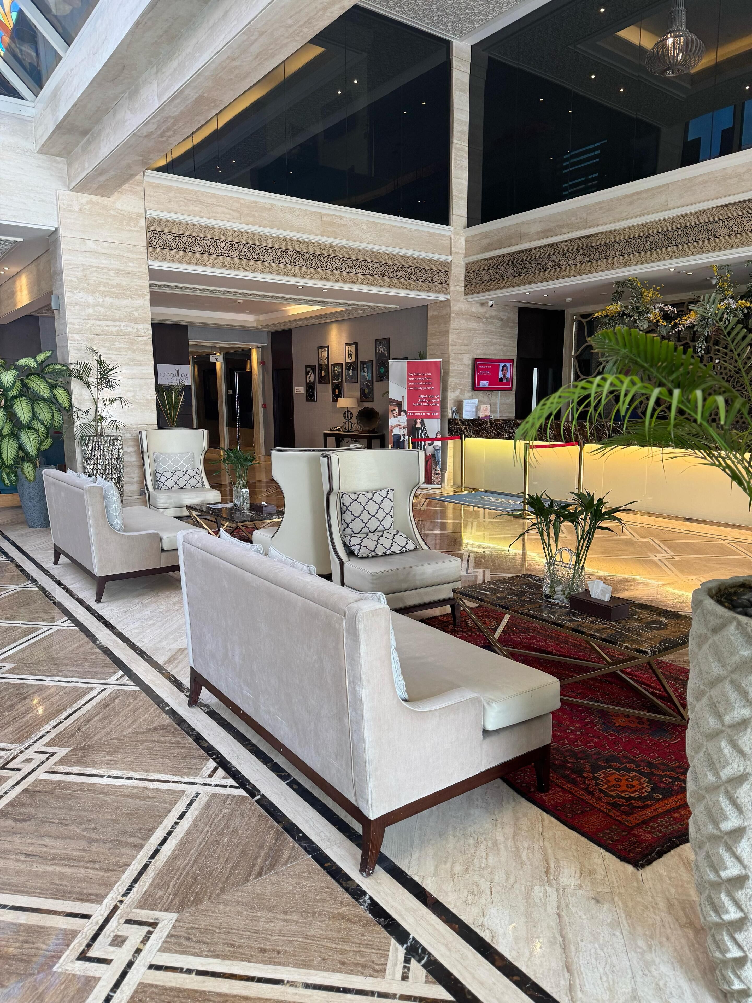 lobby sitting area