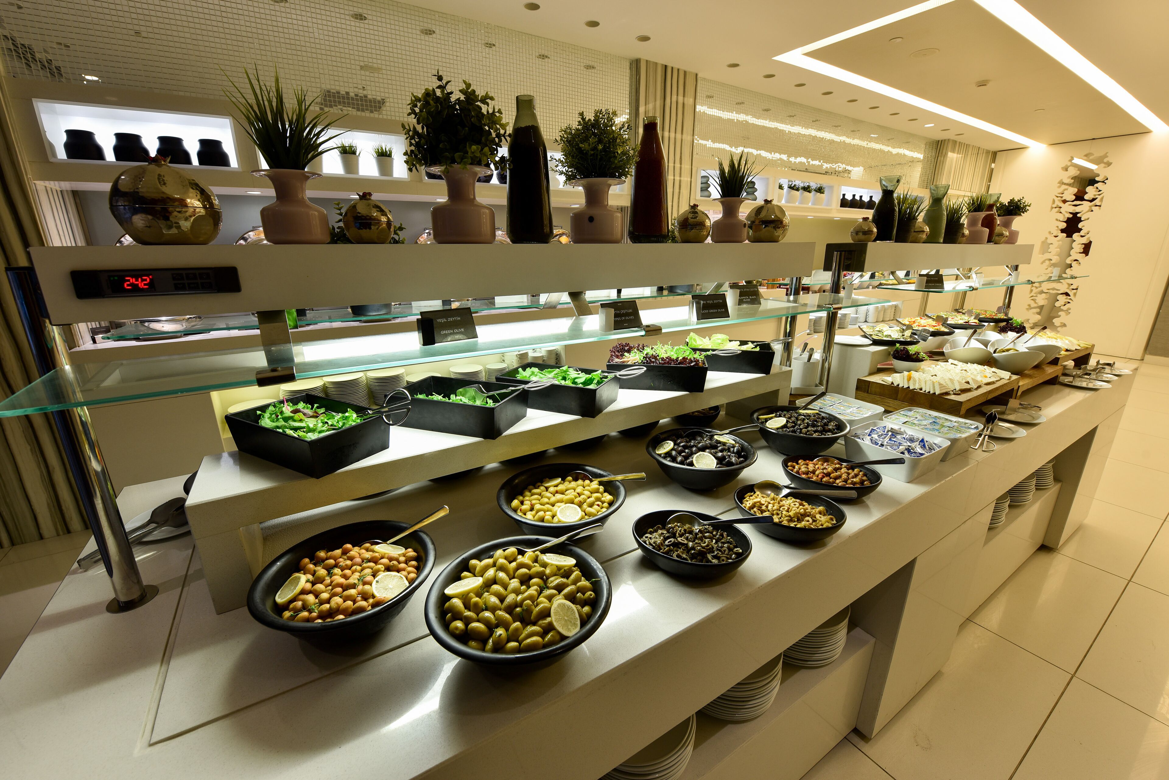 Daily buffet breakfast (EUR 15 per person)