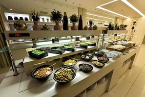 Daily buffet breakfast (EUR 15 per person)