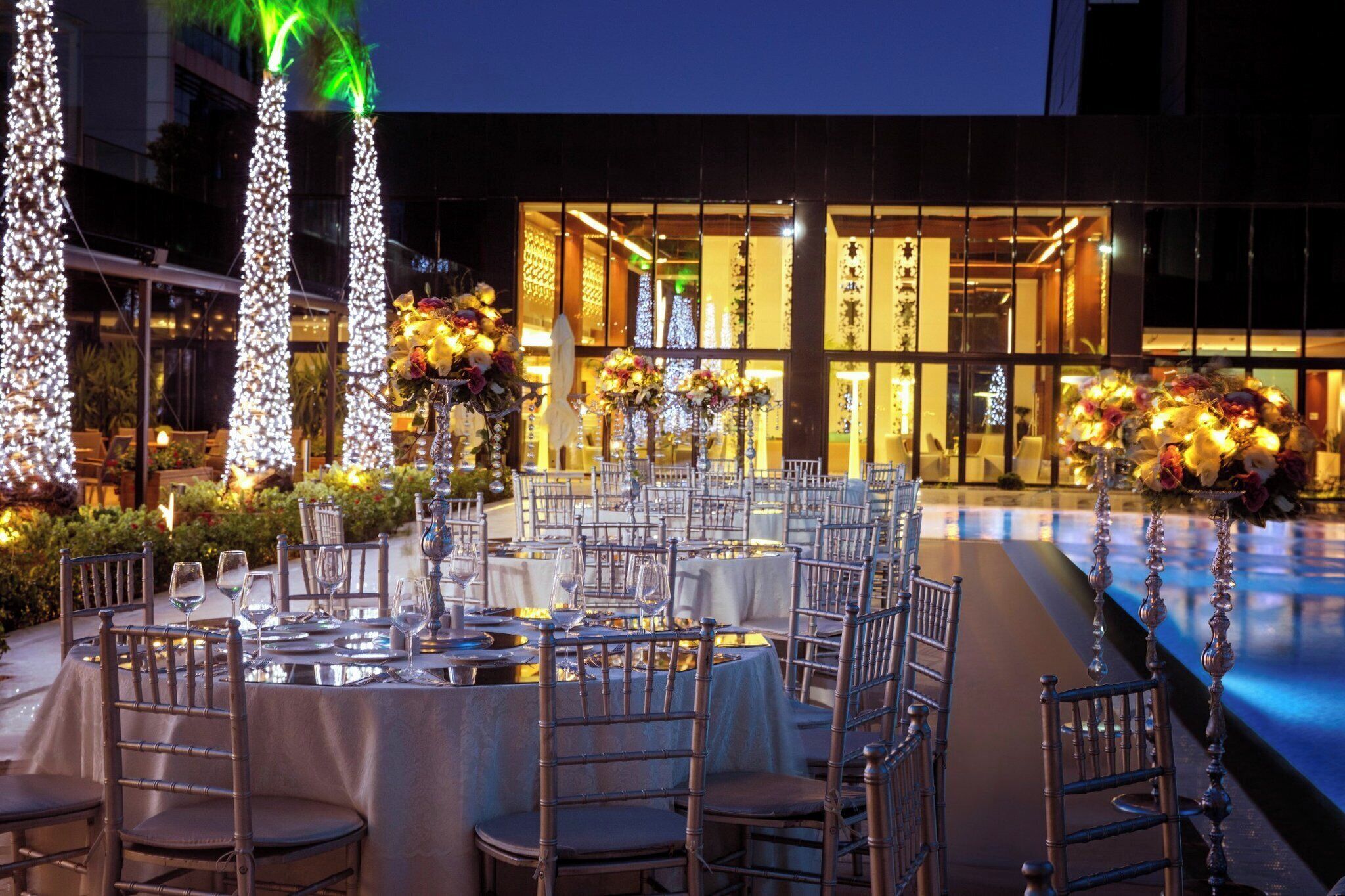 Bröllopsområde utomhus