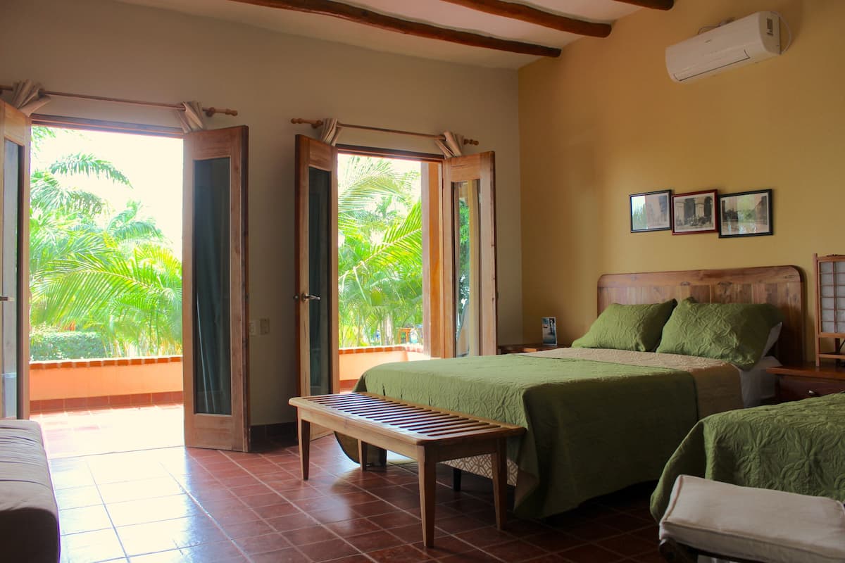 deluxe room, pool view | 1 bedroom, premium bedding, in-room safe, free wifi