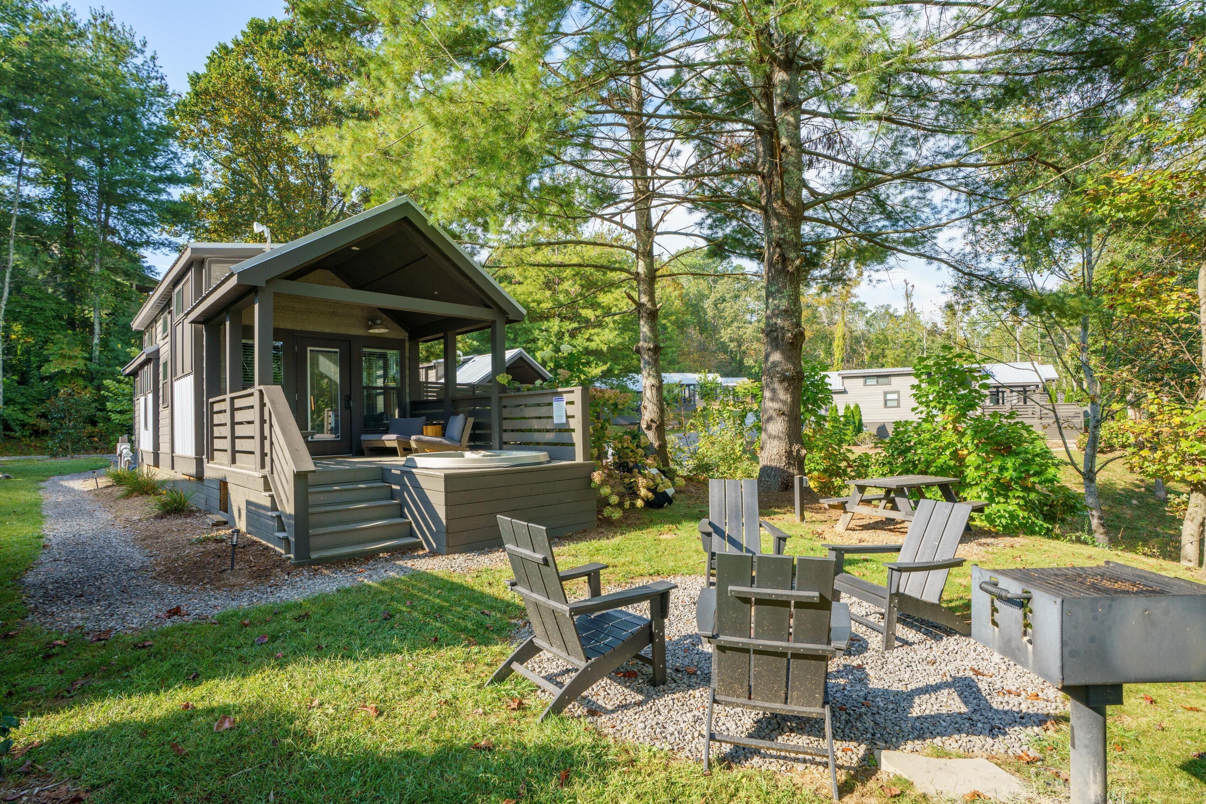 Cabin, Hot Tub, River View (Bunk) | Exterior