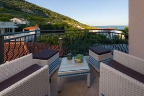 Apartment, 2 Bedrooms, Balcony, Sea View (9) | Balcony - Villa Vallum (Bol)