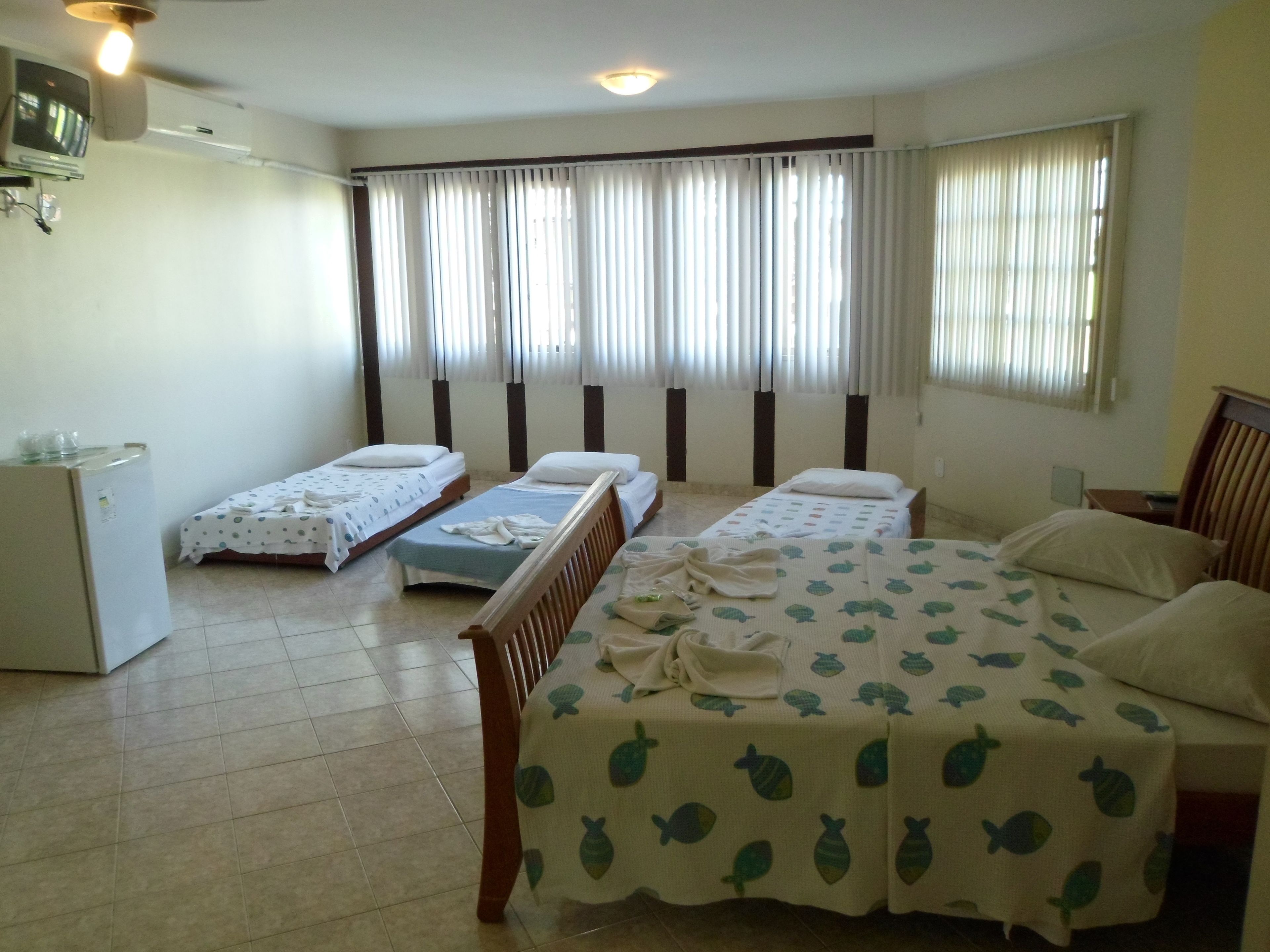 Familieværelse | Minibar, gratis Wi-Fi