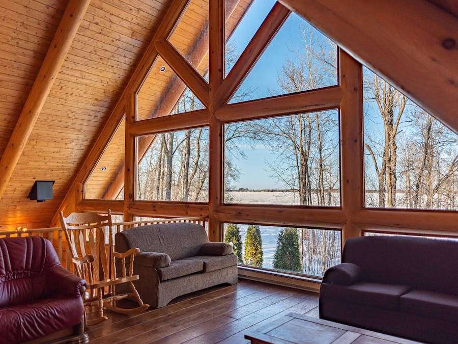 Chalet, 5 Bedrooms | Living area | Flat-screen TV