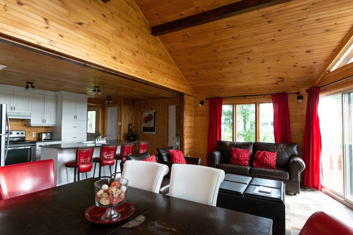 Grand Chalet, 3 Bedrooms | Living area