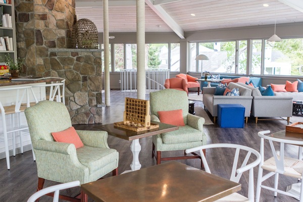 Lobby sitting area