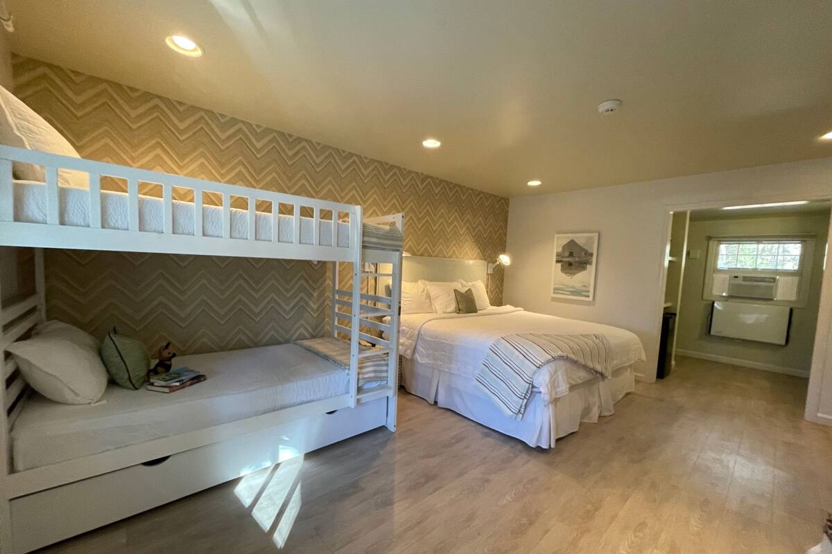 Room, Multiple Beds, Mobility Accessible (Cove | Bunk bed) | Individually decorated, individually furnished, iron/ironing board