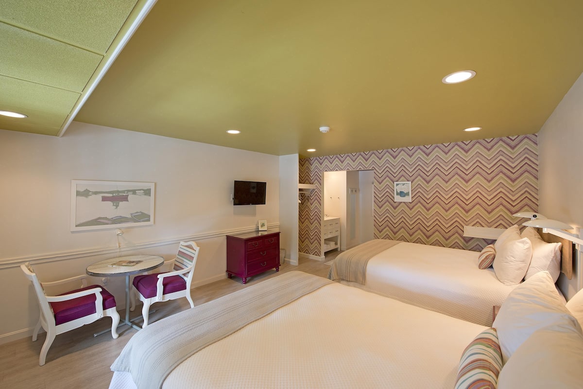 Room, 2 Queen Beds (Cove | View) | Individually decorated, individually furnished, iron/ironing board