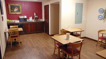 Free continental breakfast