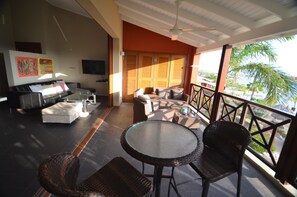 Apartment, 2 Bedrooms, Ocean View | Terrace/patio - Spanish Water Beach (Jan Thiel)