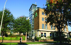 Façade de l’hébergement