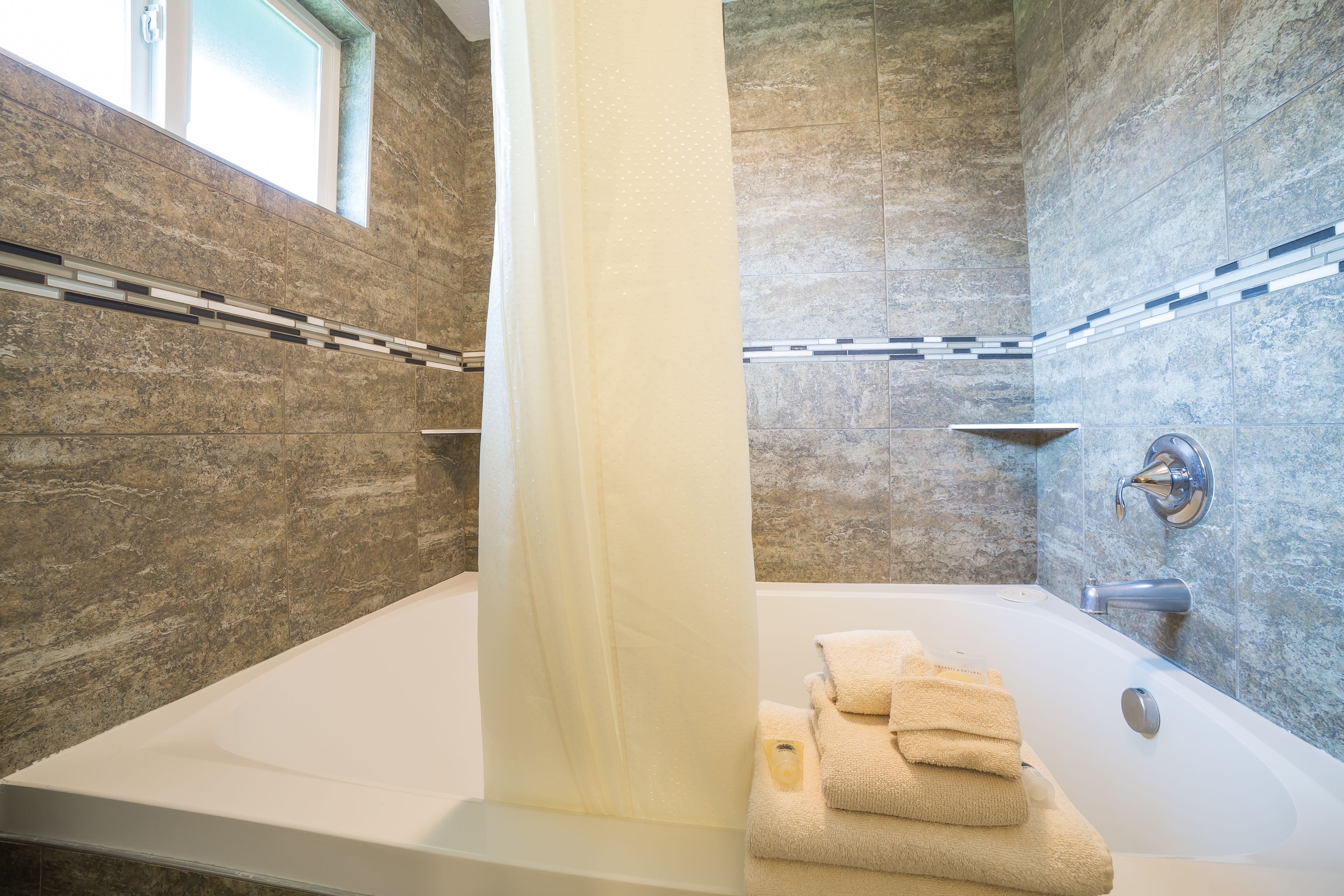 classic room, 2 queen beds | deep-soaking bathtub