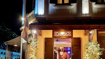 Fachada de la propiedad