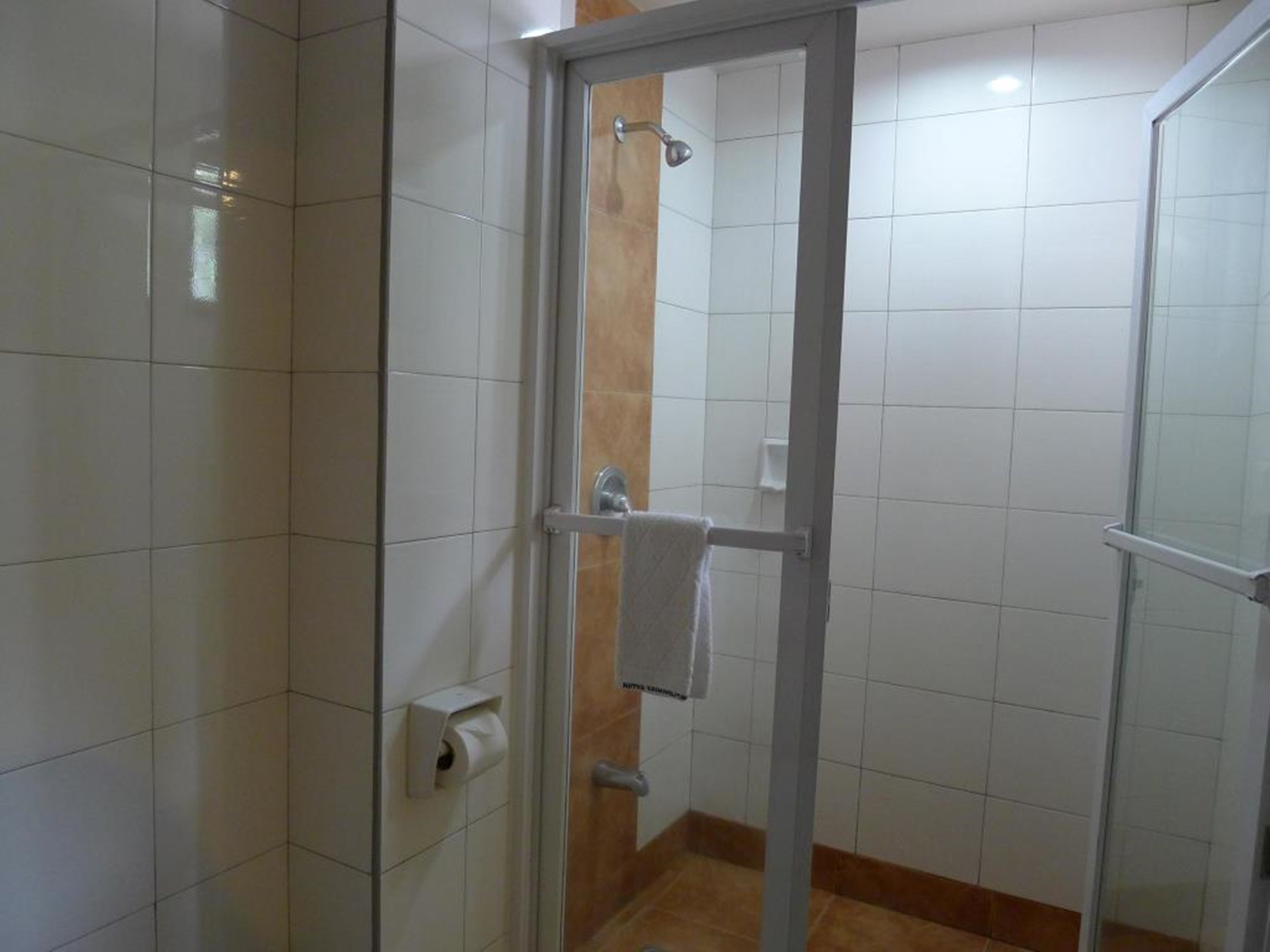 shower, free toiletries, hair dryer, slippers