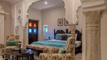 Royal Heritage Suite | Egyptian cotton sheets, premium bedding, individually decorated