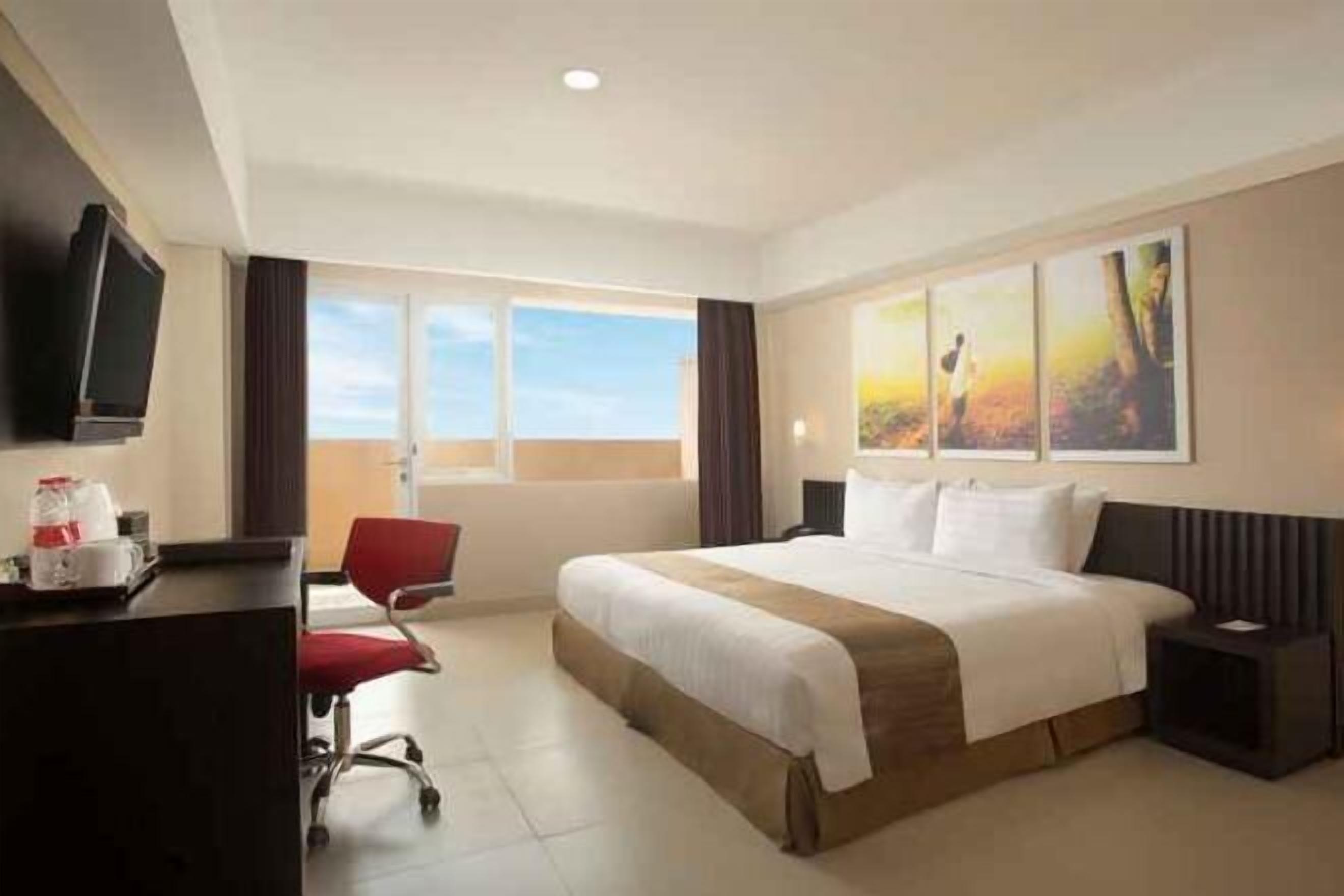 Biancheria da letto di alta qualità, una cassaforte in camera