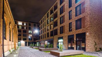 Front of property – evening/night