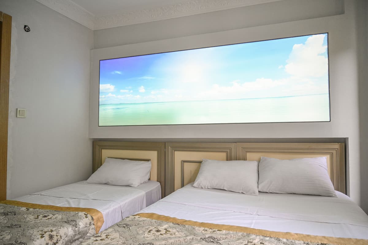 In-room safe, soundproofing, WiFi (free), bed sheets