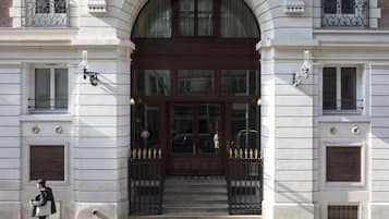 Entrée de l’hébergement