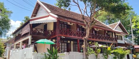 Blick von der Unterkunft