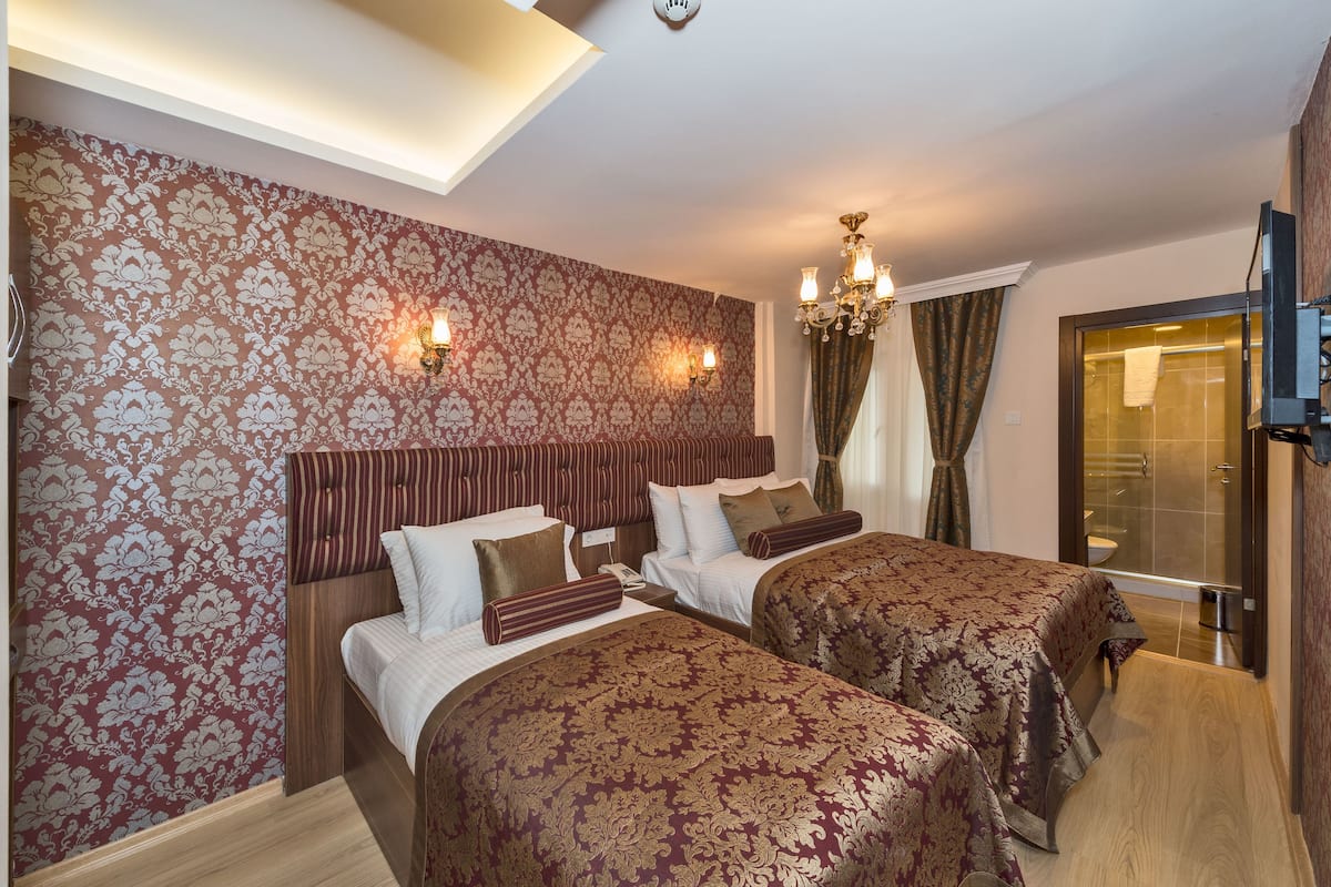 Premium bedding, minibar, in-room safe, desk