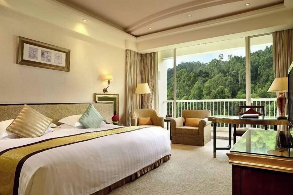 Minibar, Zimmersafe, Schreibtisch, Verdunkelungsvorhänge