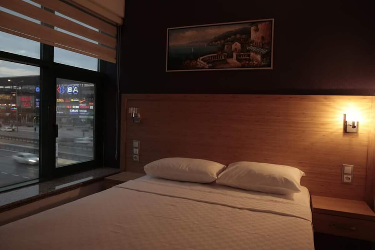 Minibar, caja de seguridad en la habitación y escritorio