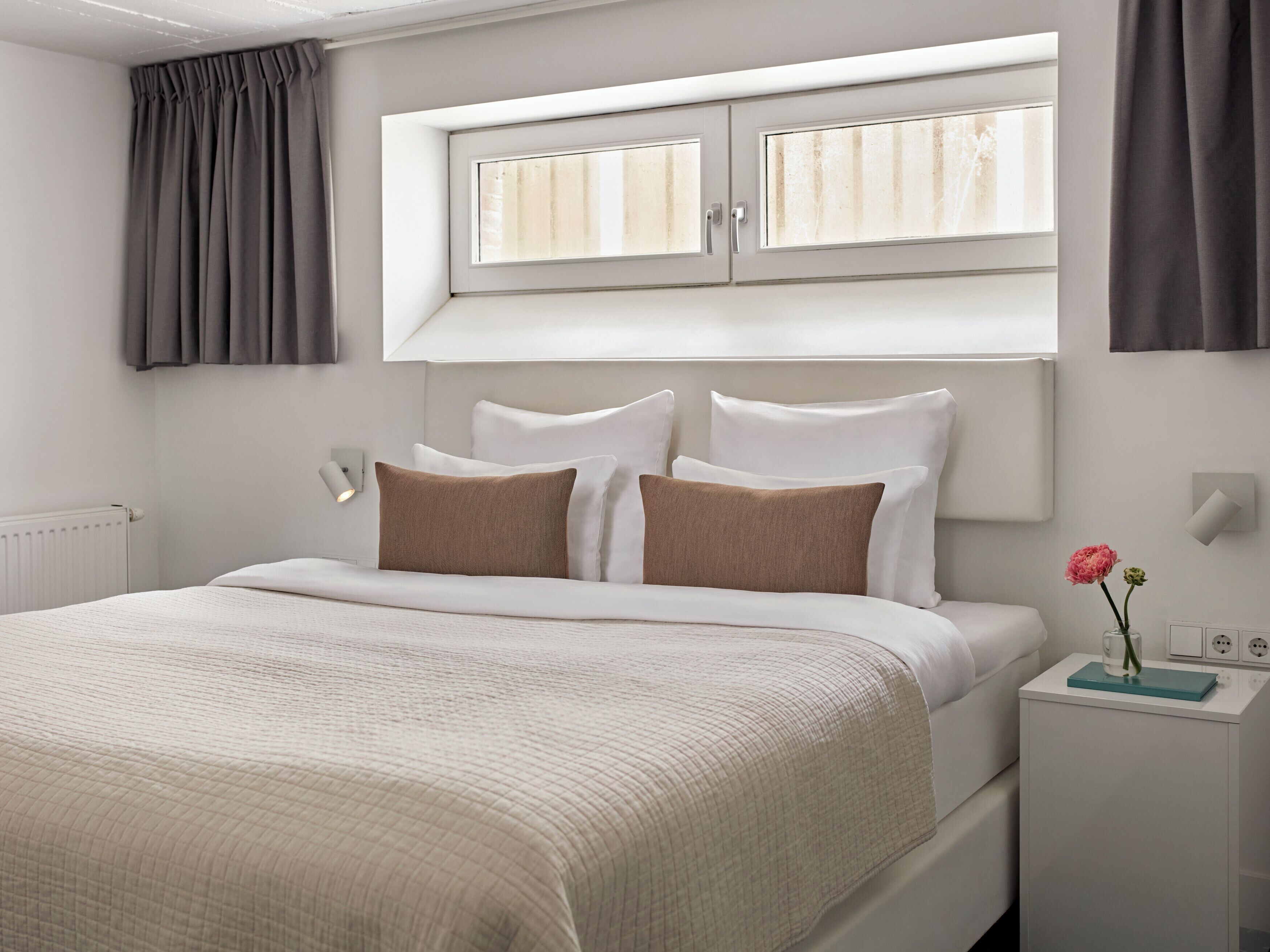 Premium bedding, individually decorated, individually furnished