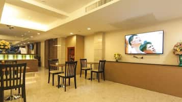 Sala de estar en el lobby