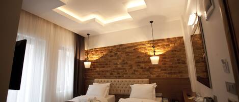 Deluxe-Doppel- oder -Zweibettzimmer