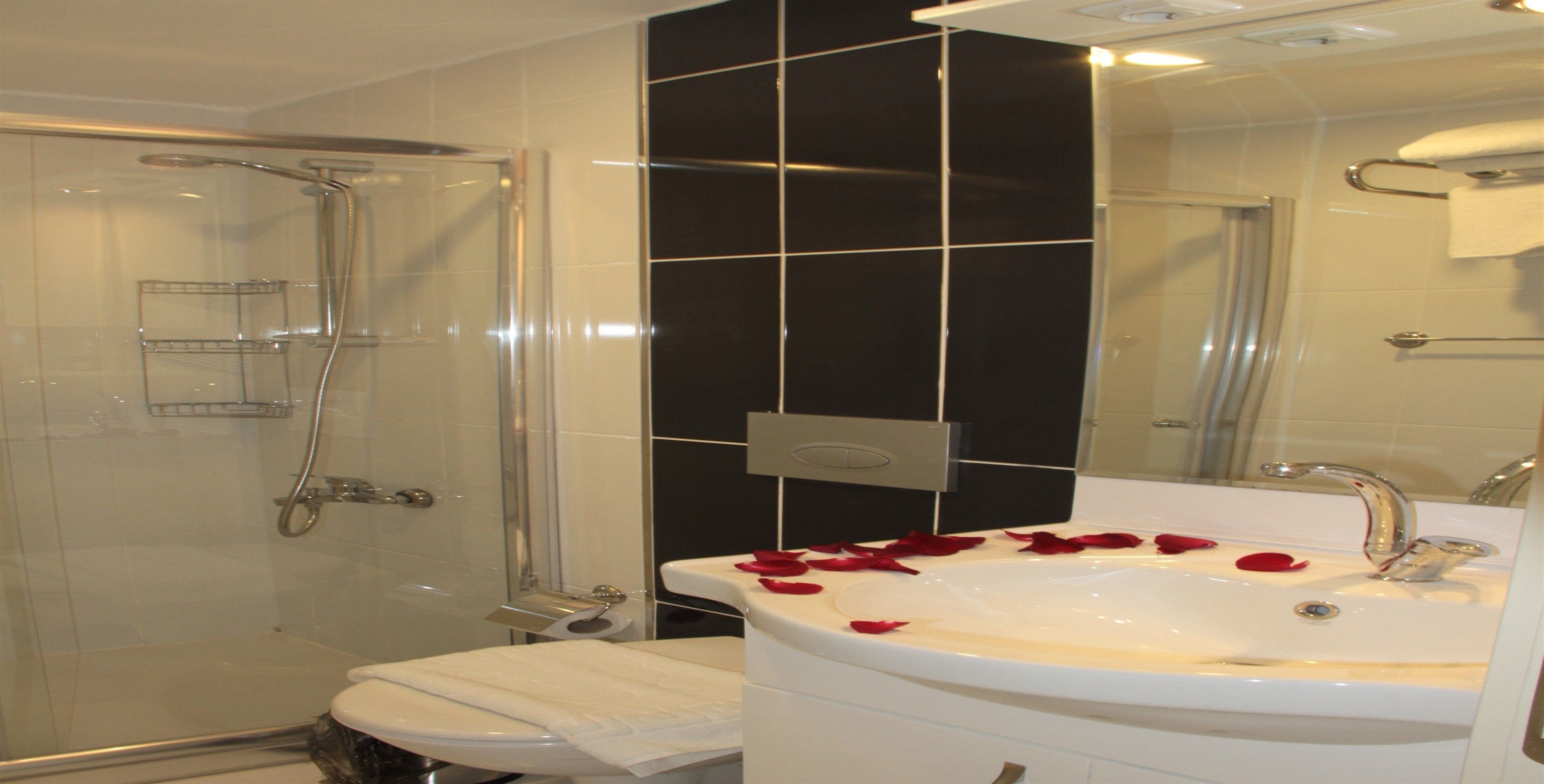Triple Room | Bathroom | Shower, free toiletries, hair dryer, slippers